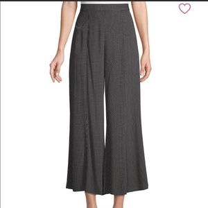 Free people palazzo Capri wide leg pants